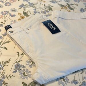 Chaps Women's White Jeans